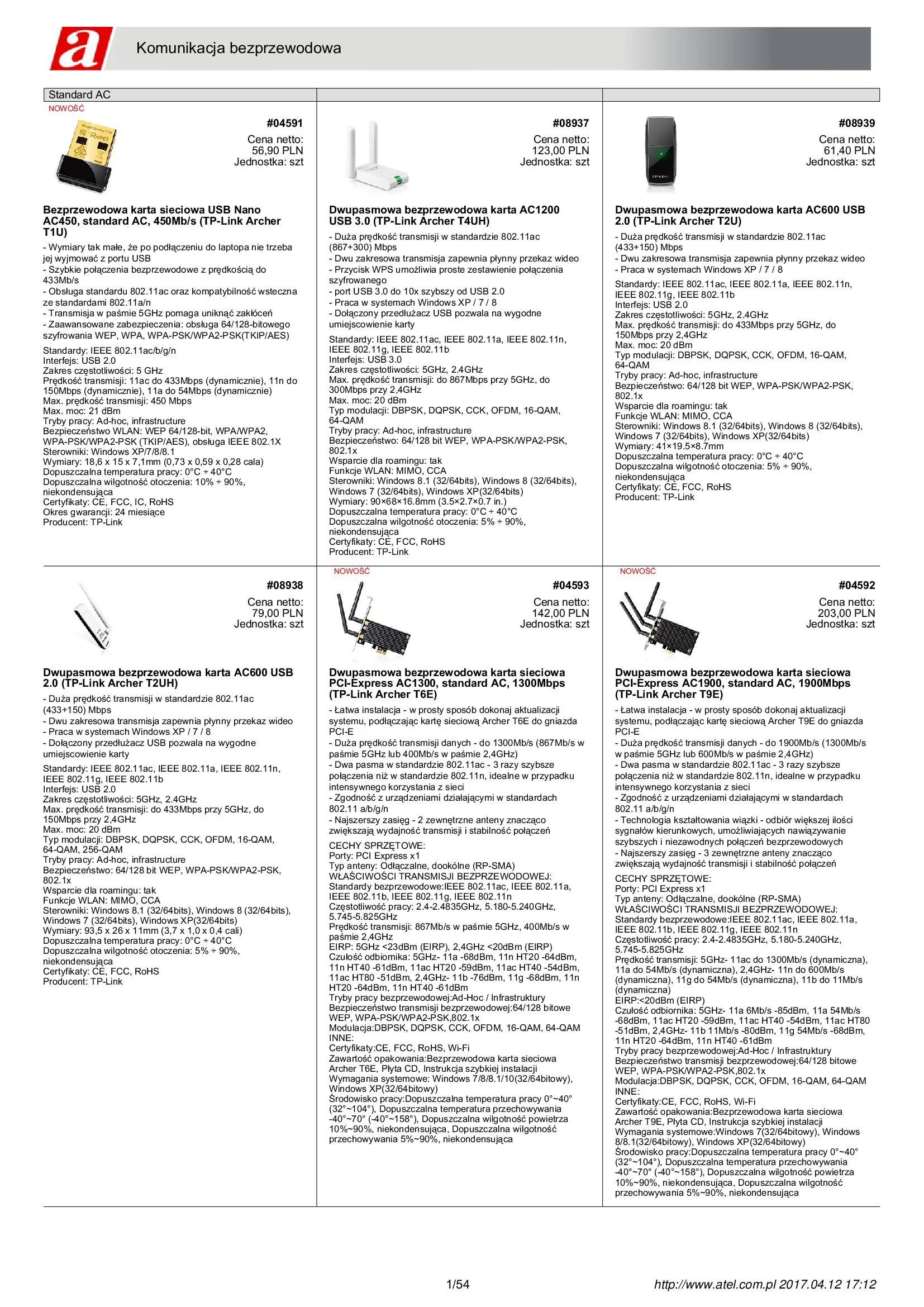 ATEL_Catalog_Komunikacja bezprzewodowa
